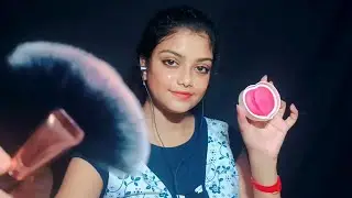 ASMR | Makeup Artist- Doing Your Birthday Party Makeup |  💄🍒