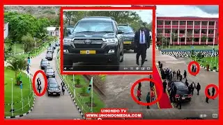 CHEKI MSAFARA WA RAIS UKIWA NA ULINZI MKALI HAIJAWAHI KUTOKEA