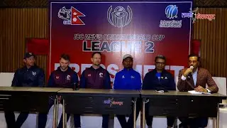 Nepal, Namibia and Scotland : Pre Tournament Press Conference ahead of ICC CWC League 2 Tri Series