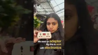 Finding the Right Electrical Adapter in Local Market #poland #deeputeluguvlogs #shorts