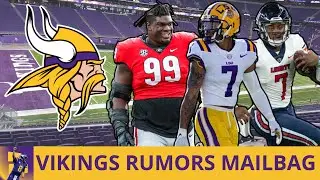Vikings Draft Rumors Q&A: NFL Draft Targets Ft. Malik Willis, Jordan Davis & Derek Stingley Jr.