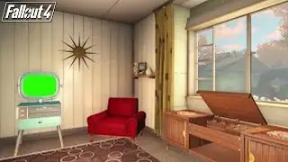 Fallout 4 - Home Living Room Green Screen Template