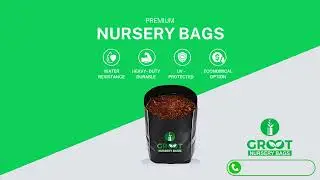 Plastic Nursery Bags - Grow Bags for your Home and Commercial Use