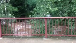 Ilse Hochwasser in Wasserleben am 26.07.2017 um 13:30 Uhr