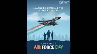 Courage in the skies, pride in our hearts. Happy Indian Air Force Day!