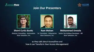 Webinar Invite | AccessFlow in Action: Enterprise Onboarding & Offboarding Optimization