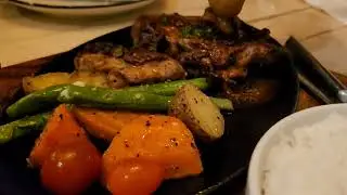 Having lunch where the food is consistently good | Fish 'n chips, sizzling chicken, pasta carbonara