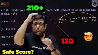 Safe Score - JEE 2026 ⚠️ Min. Criteria ⁉️ 200+ Marks Strategy 🔥 Ashish Sir Imp. talk #iitjee 