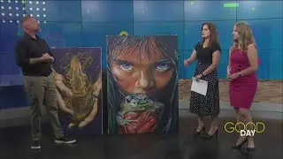 'It's gotta be uplifting': Artist talks public art, murals in the Glass City | Good Day on WTOL 11
