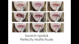 New Swatch Avon Lipsticks Perfectly Matt Nude