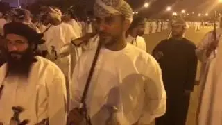 دخول هبوت زامل الشنافر في عرس ابن معالي الشيخ خالد بن عمر المرهون