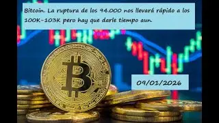 Bitcoin. La ruptura de los 94.000 nos llevar&aacute; r&aacute;pido a los 100K-103K pero hay que darle tiempo aun.