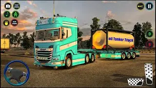 Oil Tanker Truck Transport 2026 | Attach Trailer & Deliver Fuel - Android Gameplay