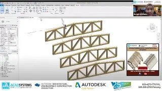 Wood/ Timber Roof Construction in Revit