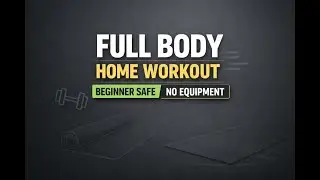 Beginner Full Body Home Workout Explained | No Equipment | Fit With Pandey