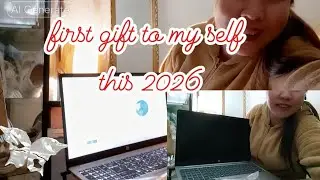 Unboxing first gift in my self this 2026