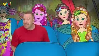 Wheels on the Bus Halloween Party Finger Family for Kids  Wow English TV With Maggie And Steve #kids
