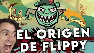 ¡PORQUE FLIPPY ES TAN VIOLENTO! HAPPY TREE FRIENDS KA-POW💣