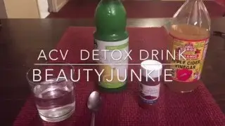 Best Daily ACV Detox Drink Step By Step Recipe and Review.