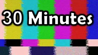 Thirty 30 minutes Tv Static Wallpaper - break