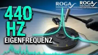 Experimentelle Modalanalyse - Impulshammertest - Messung der Eigenfrequenz und D&auml;mpfung