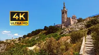 Marseille [ PT 2 ] Walking Tour: From Notre-Dame de la Garde to the Old Port & Fort Saint-Jean