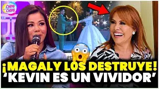 Magaly Medina destruye a Estrella Torres y Kevin Salas