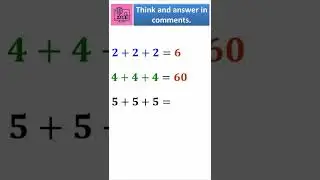 Maths Logic | #shorts #MathsScienceShorts