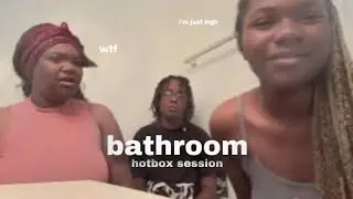 Hotbox The Shower With Us 😱 | Smoke Sesh * A VIBE  🍃 | Mya R&egrave;