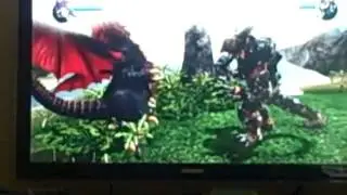 Godzilla Unleshed:Destroyah vs Obsidios:Monster Island