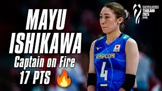 ISHIKAWA ON 🔥 | Mayu Ishikawa Highlights vs Serbia 🏐 | World Championship 2025