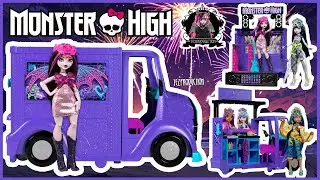 REVIEW MONSTER HIGH G3 MONSTER FEST FANGTASTIC FOOD TRUCK DRACULAURA