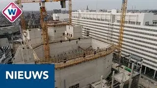 Rondleiding bouwplaats Cultuurcomplex: 'Het beste gebouw van Nederland' - OMROEP WEST