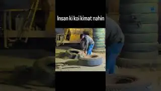 truck ke tyre ki puncture banakar fit karen #public #automobile #youtube #video