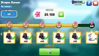 25000 Flowers in Slopestyle and Porcelain Runner Event-Dragon Mania Legends | 2907 Happy Dragons
