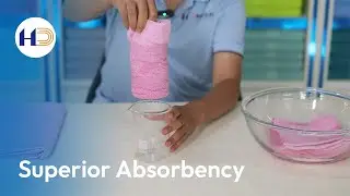 How Hede Towels Achieve Instant and Superior Water Absorption