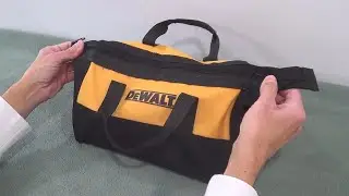 DEWALT 12 INCH SOFT MINI TOOL BAG CUSTOMER REVIEW AND CLOSER LOOK DEWALT TOOL BAGS TOOLS REVIEWS