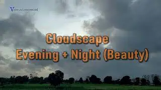 cloudscape Hd video | Beautiful evening moving clouds | timelapse #valueofamoment #clouds #nature 
