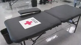 Red Cross dealing with severe blood shortage