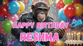 RESHMA Happy Birthday Song - Happy Birthday to Reshma