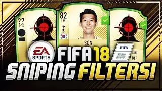 EASIEST PLAYERS TO SNIPE ON FIFA 18 - TRADING METHODS & SNIPING FILTERS! (100K AN HOUR)