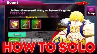 How to Solo Win FATE X 02 Event in Anime Guardians