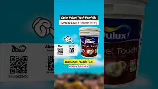 Dulux Velvet Touch Pearl Glo Token Coupon Kaise Redeem Kare | Bar Code Scanner Sctrech Rewards