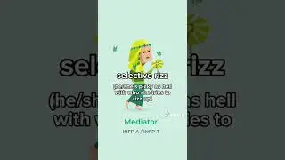 MBTI TYPES as Types of Rizz 😂 #INTJ #INFP #ISFJ