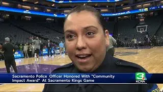 Sacramento Police Officer Honored For Community Impact