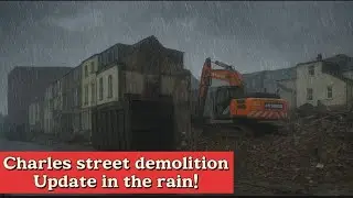 Новости о сносе дома на Чарльз-стрит в Блэкпуле под дождём! ☔️