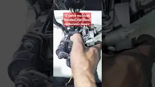 Bagong needle valve sa overflow na carb #everyone #carburetor #carburetorcleaning