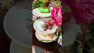 LONDON&rsquo;S BEST AFTERNOON TEAS #londonvlog #afternoontea #londontravel