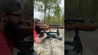 Shooting the classic mossberg chuckster from Pap #rifle#hunting #pewpew #gun #rangeday #shorts