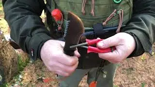 Broc knives Small Tracker model - Cold weather field tests